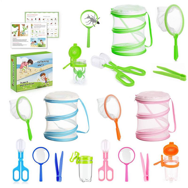 Kids Outdoor Explorer Kit - Fly Catcher Set for Kids Nature