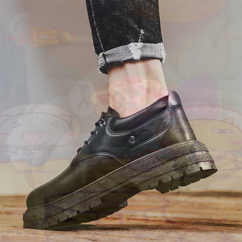Kids Outdoor Volleyball - Dark Natural Leather Fashion Trainers Tennis