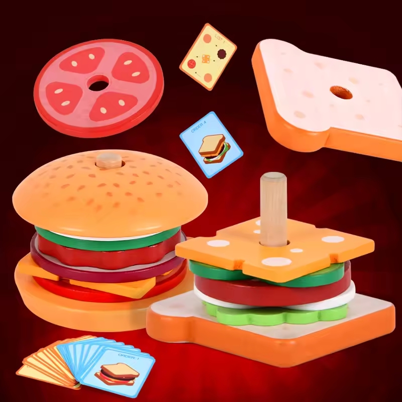 Kids Outdoor Kitchen - Children Pretend Play Kitchen Wooden Toys