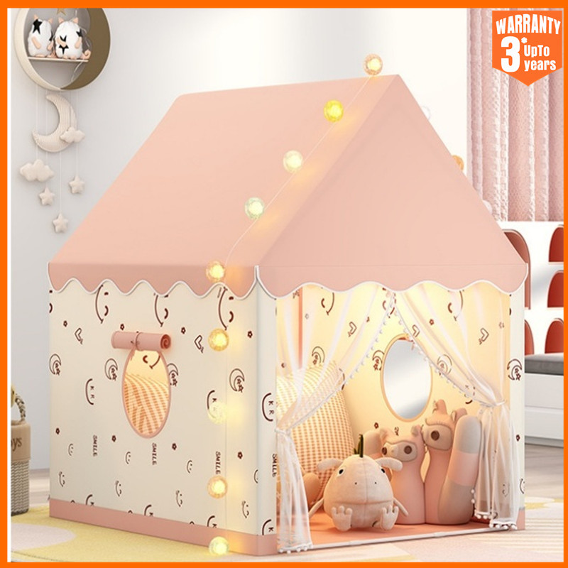 Outdoor Tent Playhouse - Kids Play Tent Princess Castle House