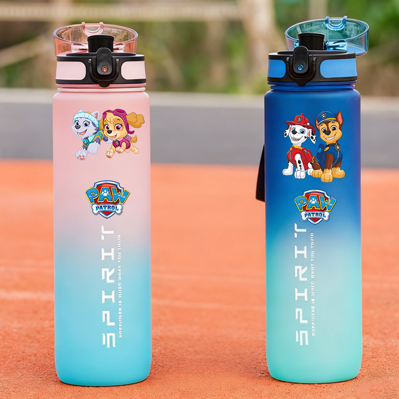 Kids Outdoor Kitchen - 800ml PAW Patrol Sports Water Bottles