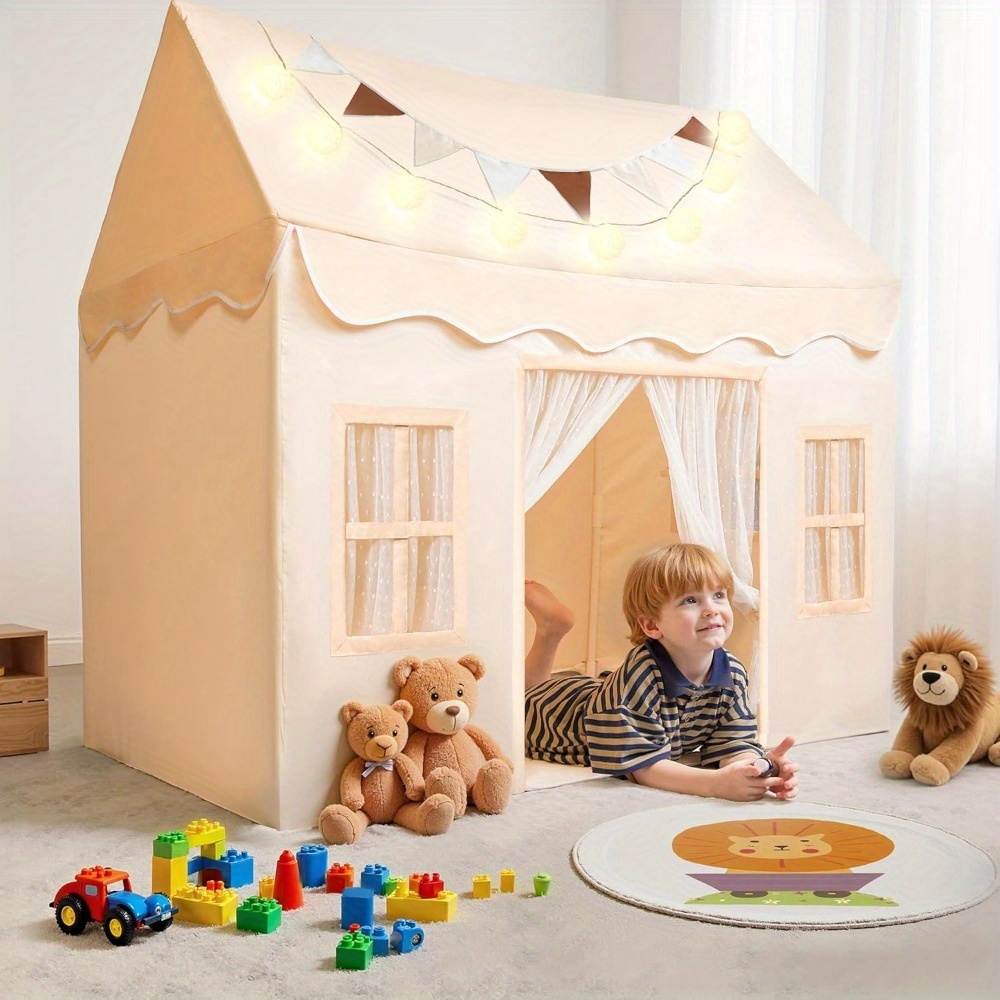 Kids Outdoor Wendy House - JOYFY Kids Play Tent Indoor Outdoor
