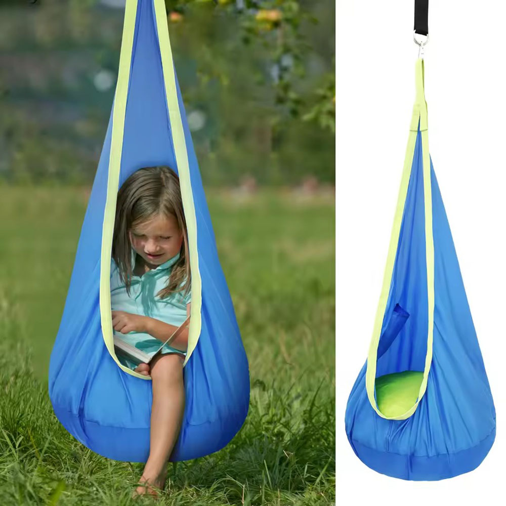 Kids Pod Swing Seat Nylon Hang - огляд і ціна Kids Outdoor Seating