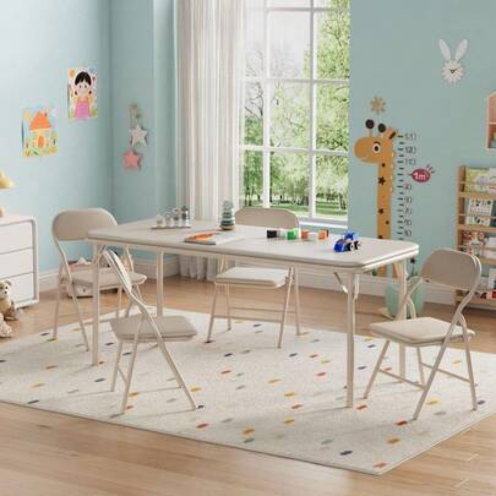 Kids Activity Table Set Foldin - огляд і ціна Kids Outdoor Folding Table