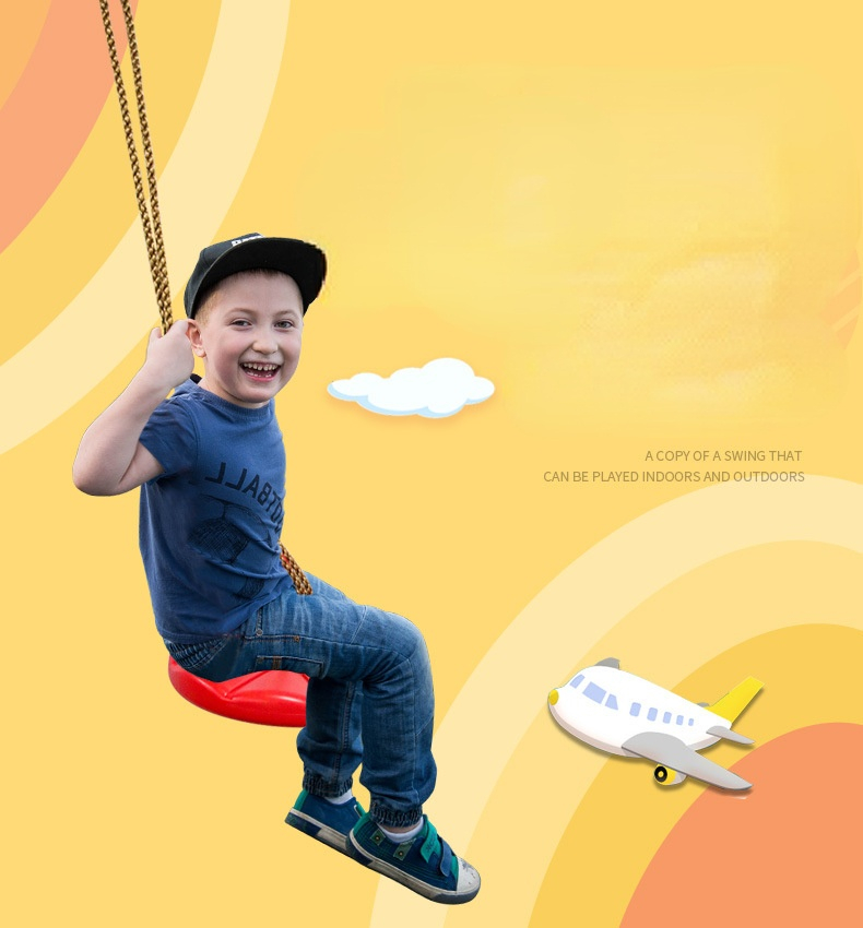 Children's Disc Swing Kid Indo - огляд і ціна Kids Outdoor Climbing Frame