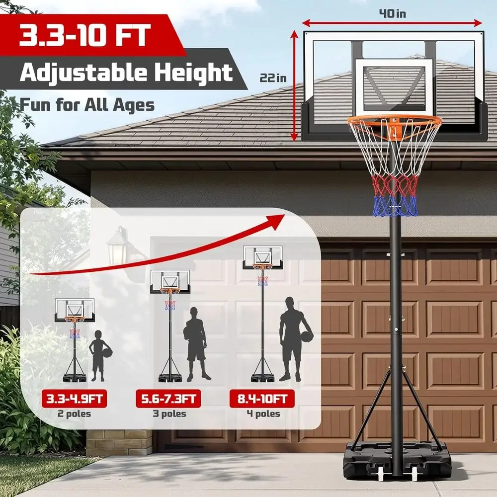 Portable Outdoor Basketball Ho - огляд і ціна Kids Outdoor Basketball