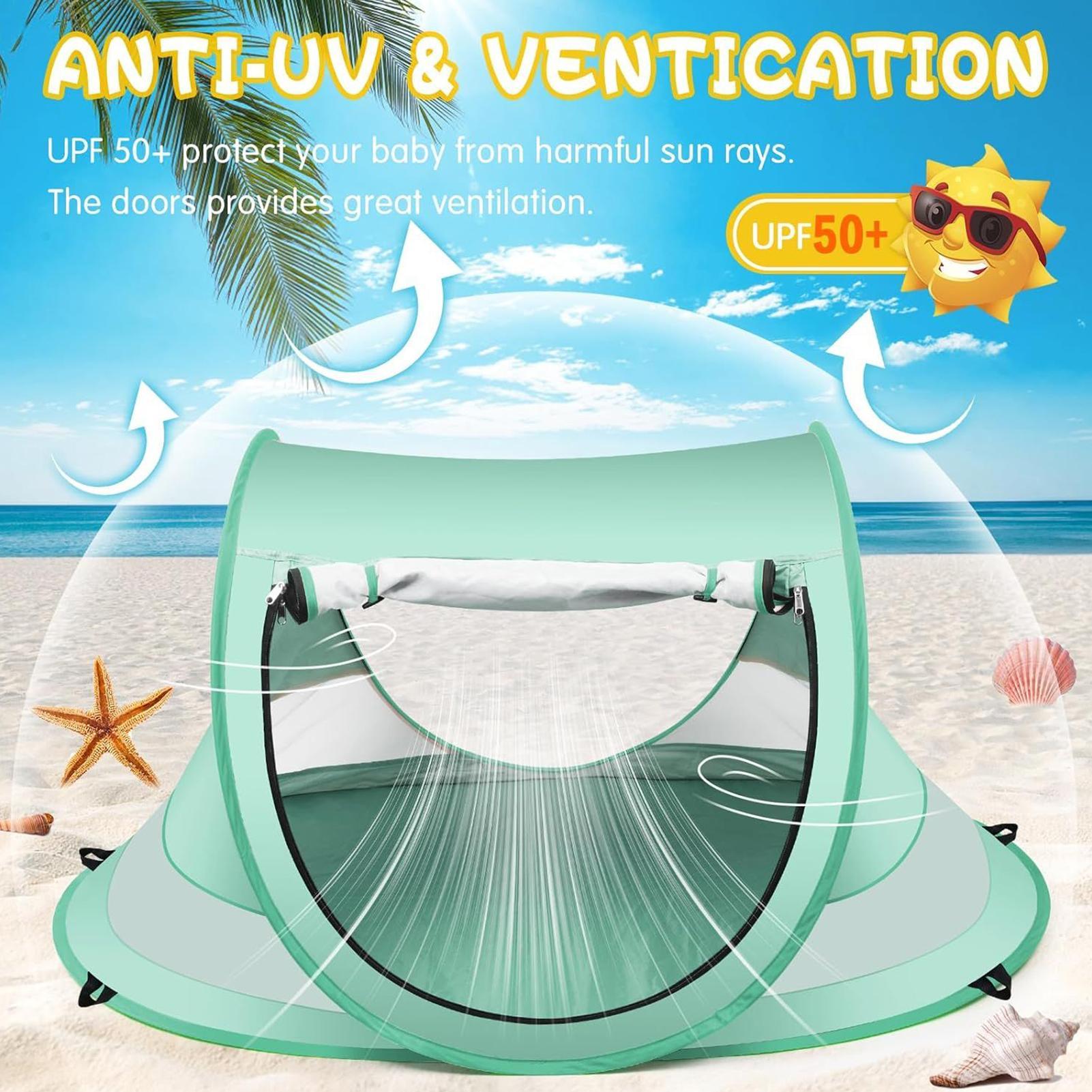 Baby Beach Tent Portable Shade - огляд і ціна Outdoor Tent Playhouse