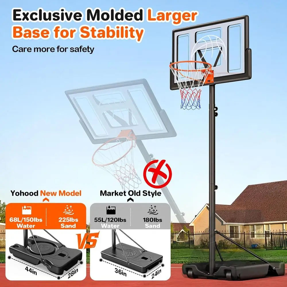 Adjustable Portable Outdoor Ba - огляд і ціна Kids Outdoor Basketball