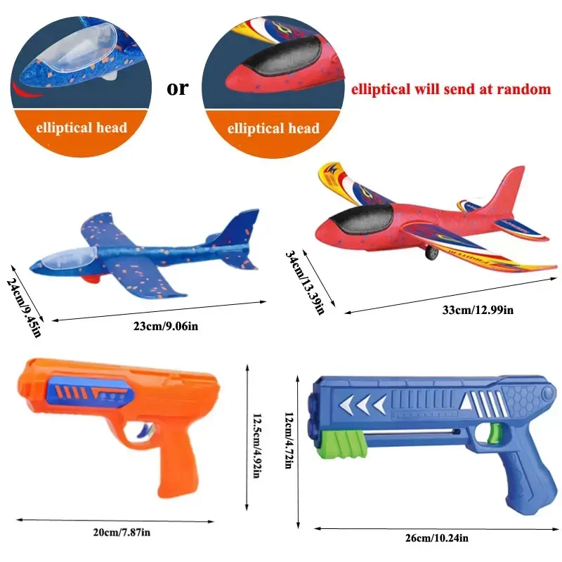 Kids 24/34cm Foam Plane Toy Gu - огляд і ціна Kids Outdoor Xmas Gifts