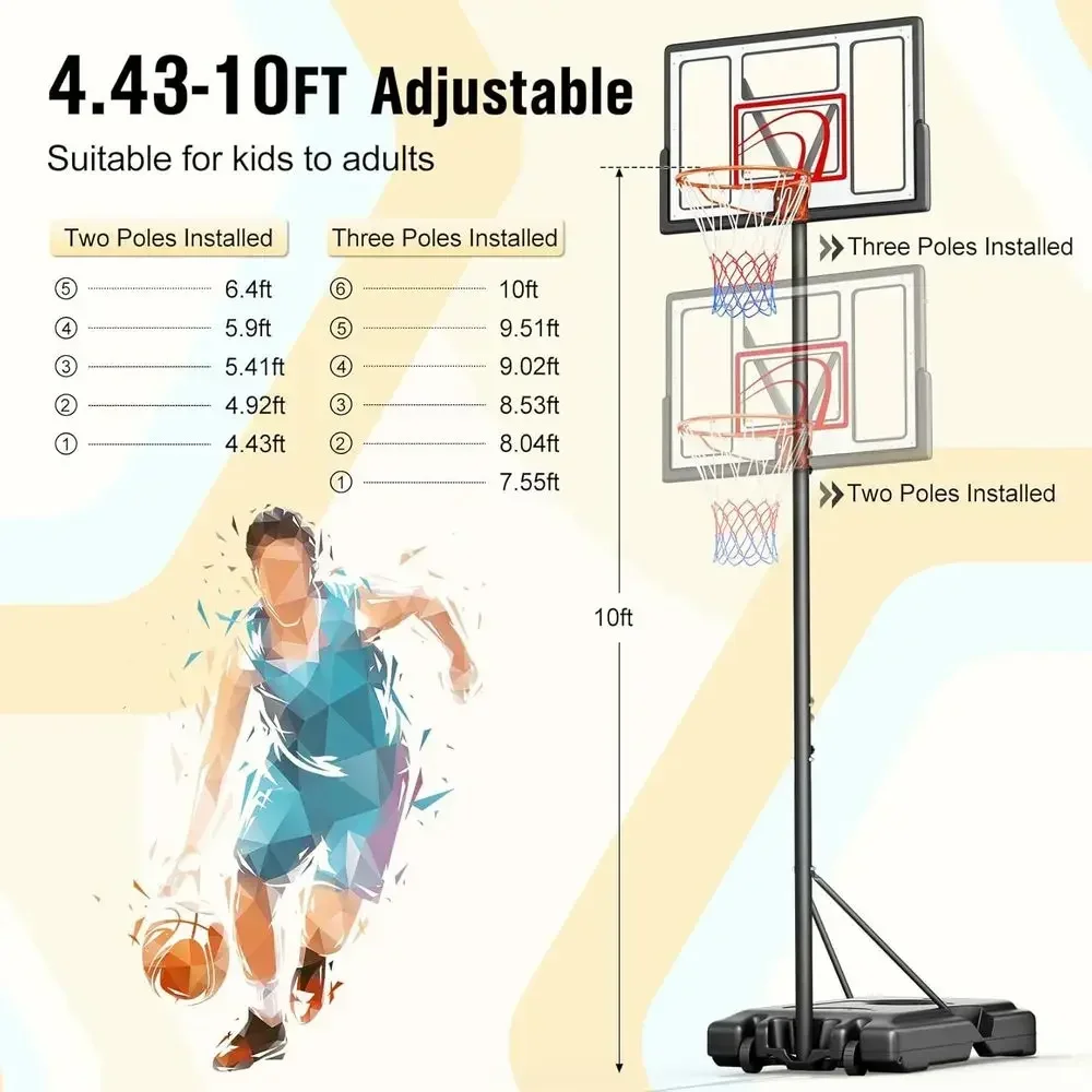 Portable Outdoor Basketball Ho - огляд і ціна Kids Outdoor Basketball