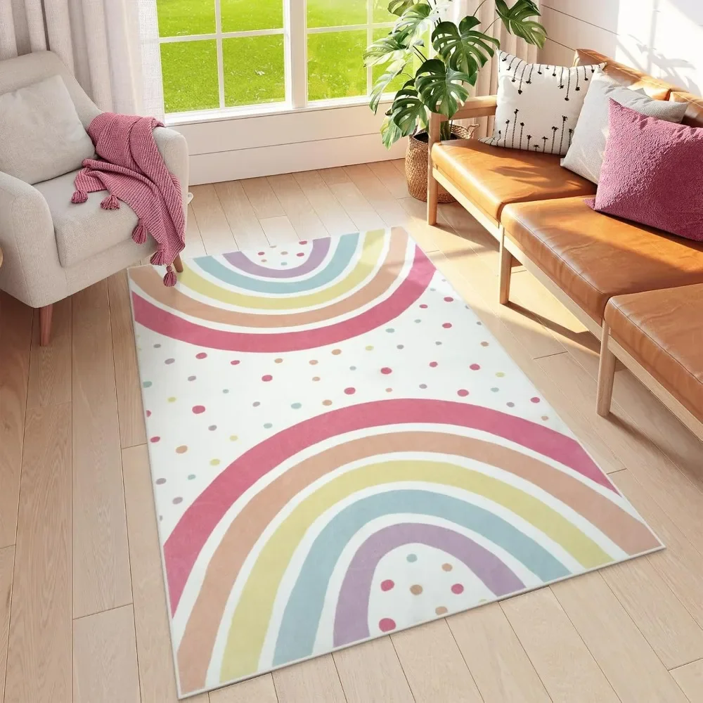1pc Colorful Dot Boho Rainbow  - огляд і ціна Kids Outdoor Lounge