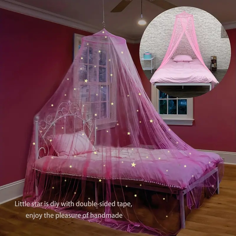 Bed Canopy For Girls With Glow - огляд і ціна Outdoor Tent Playhouse