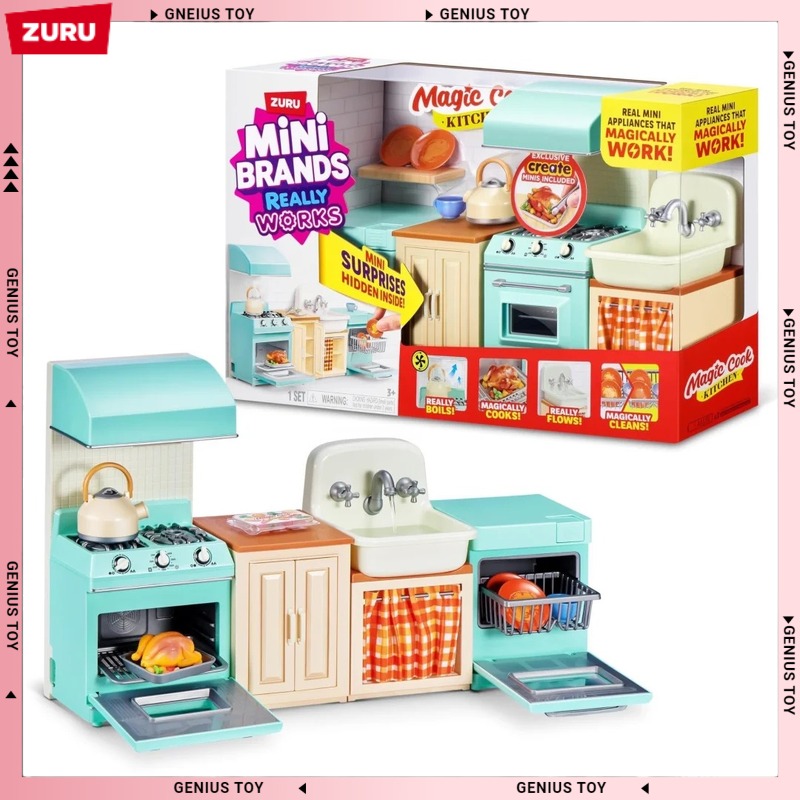Zuru Mini Brands Magic Cook Ki - огляд і ціна Kids Outdoor Kitchen