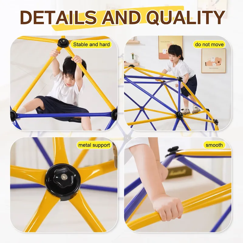 10FT Geometric Dome Climbing S - огляд і ціна Kids Outdoor Climbing Dome