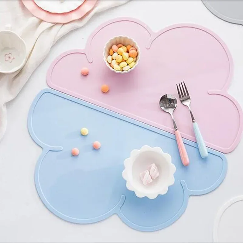 Cloud Shape Placemat Kids Plat - огляд і ціна Kids Outdoor Dining Table