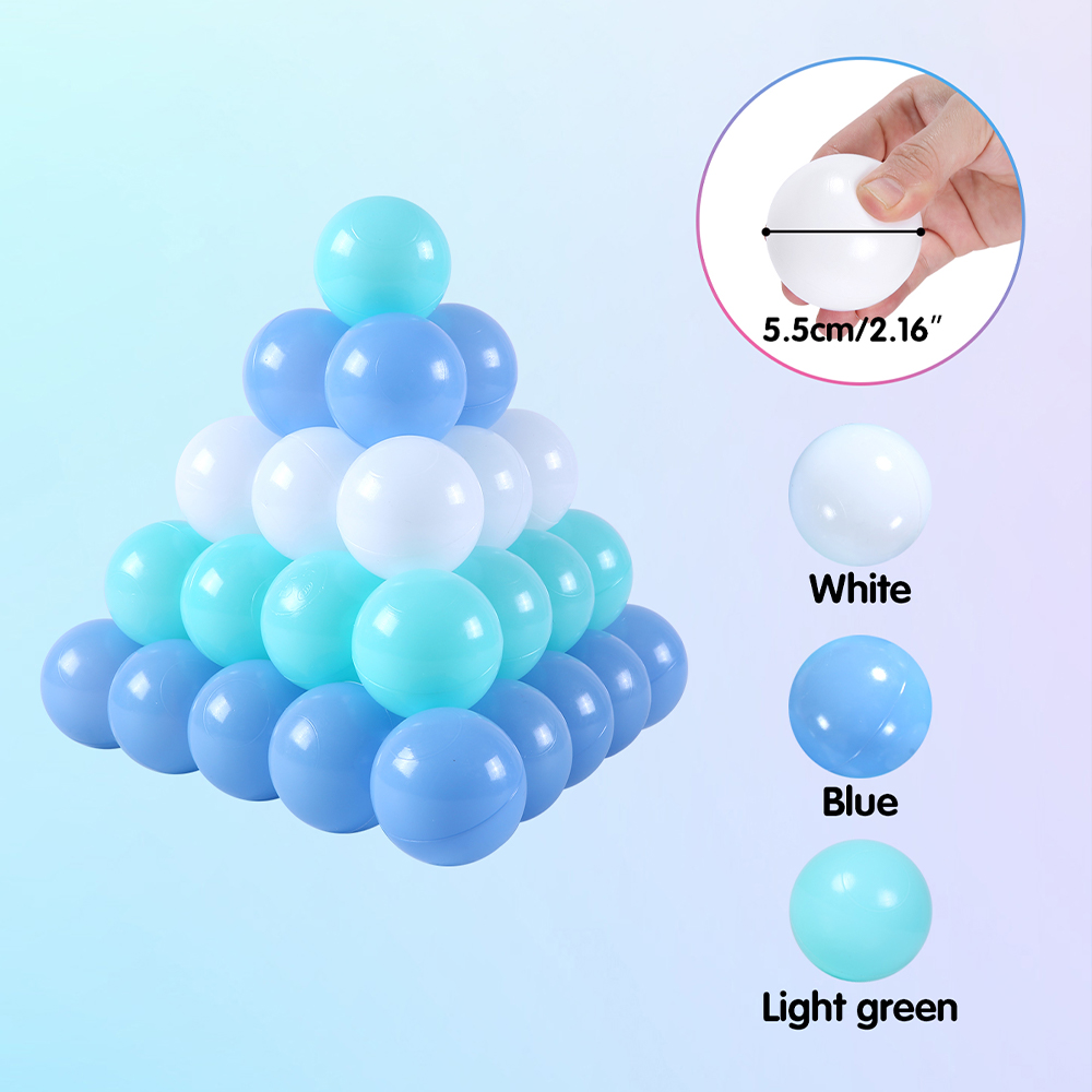 100Pcs Colors Plastic Balls Wa - огляд і ціна Kids Outdoor Wendy House
