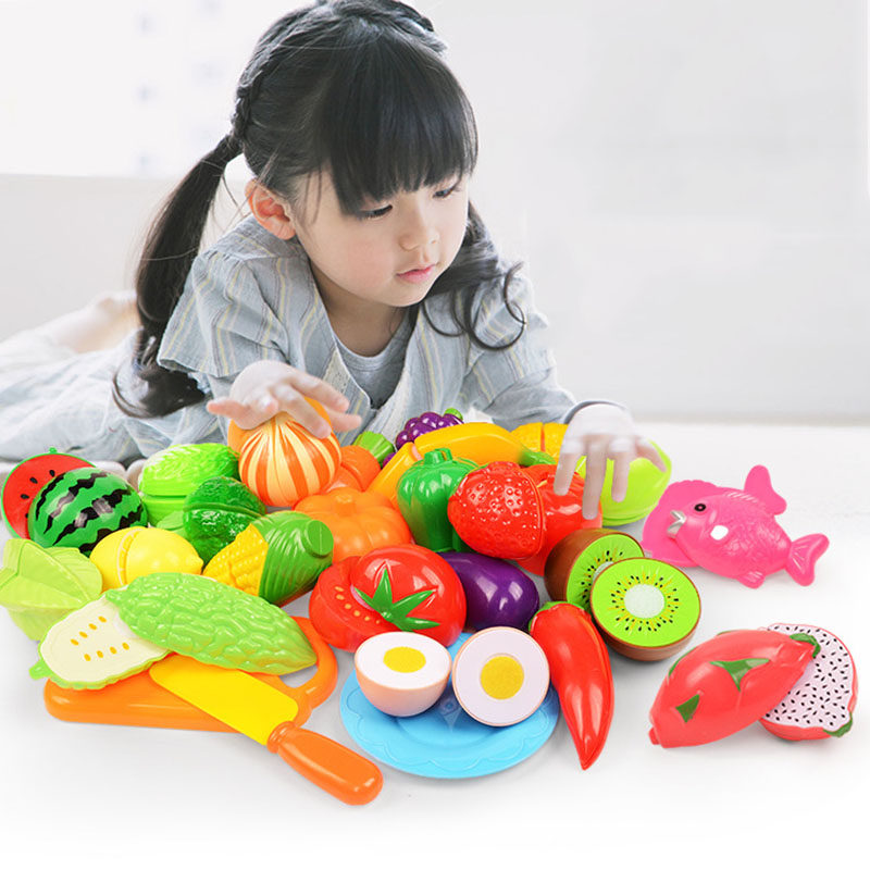 Children Fruit Cutting Toys an - огляд і ціна Kids Outdoor Kitchen Set