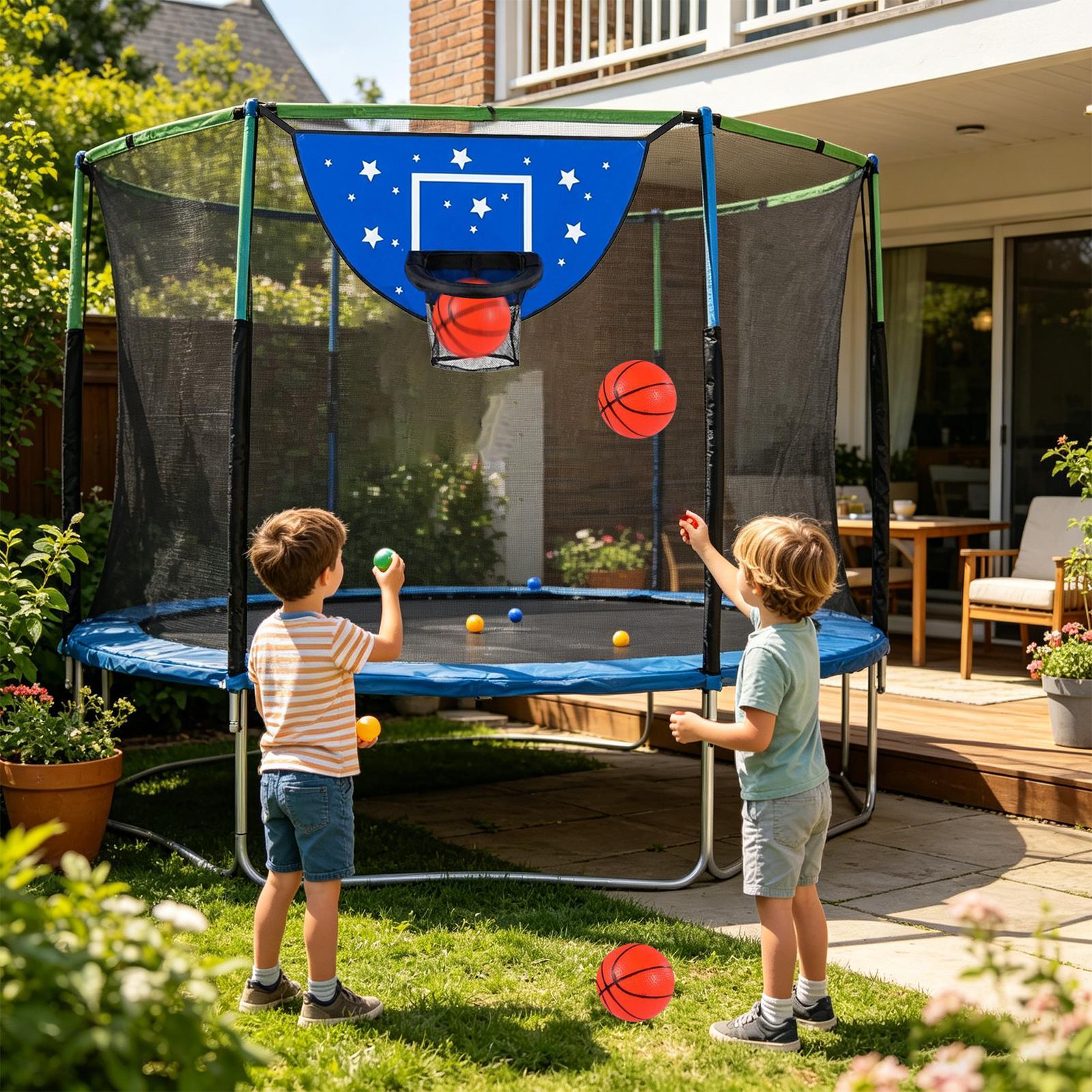 Basketball Goal For Trampoline - огляд і ціна Kids Outdoor Basketball
