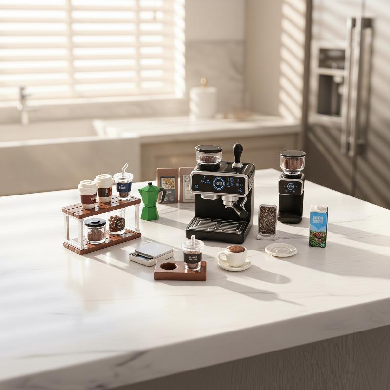 1:12 Dollhouse Miniature Coffe - огляд і ціна Kids Outdoor Kitchen Set
