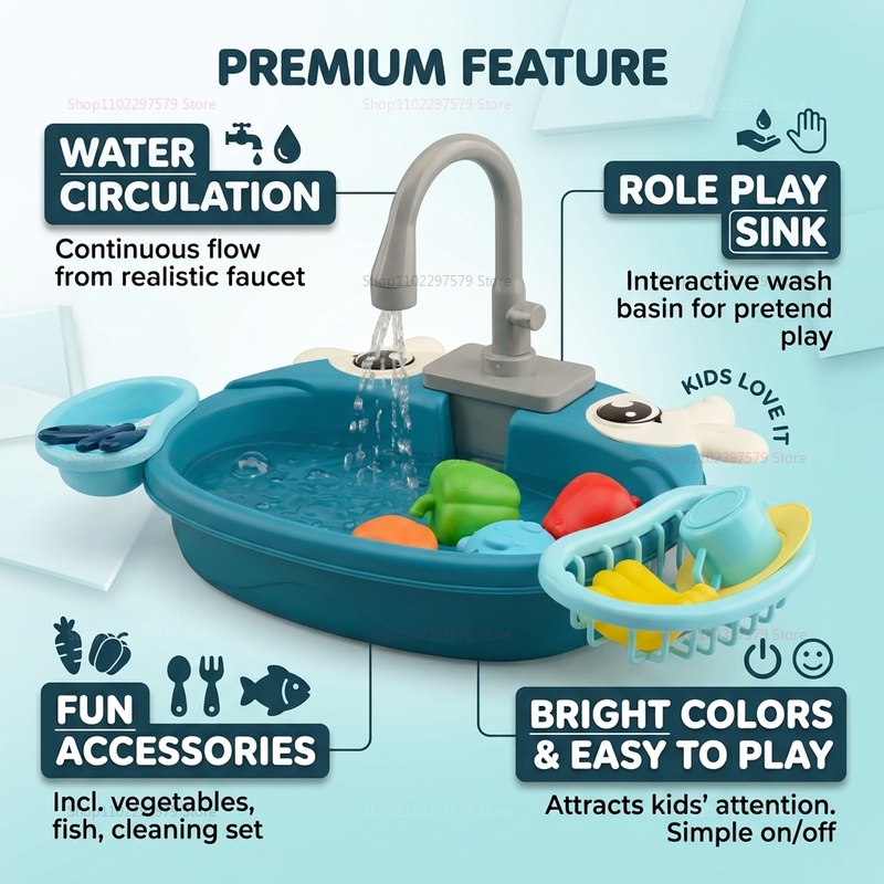Toddler Interactive Water Play - огляд і ціна Kids Outdoor Kitchen
