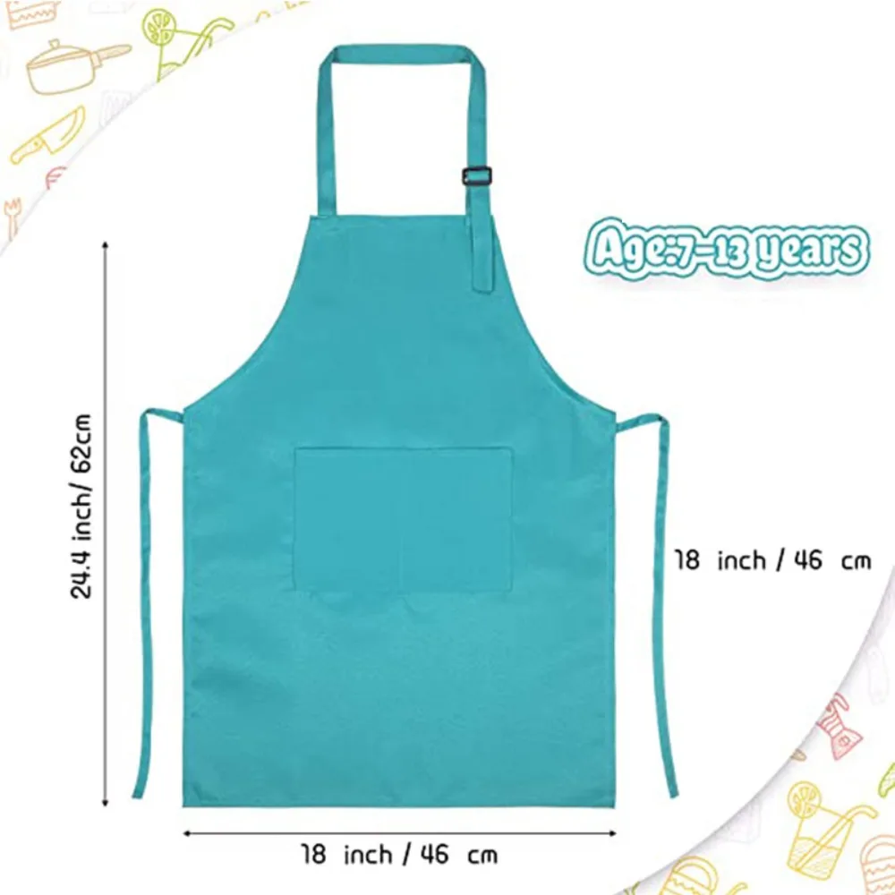 Children Chef Apron Front Pock - огляд і ціна Kids Outdoor Kitchen Set