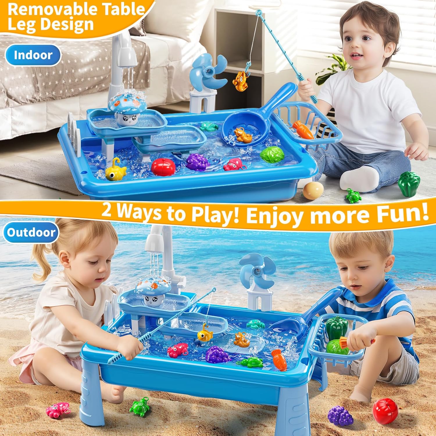 Water Table Play Sink Toy for  - огляд і ціна Kids Outdoor Kitchen