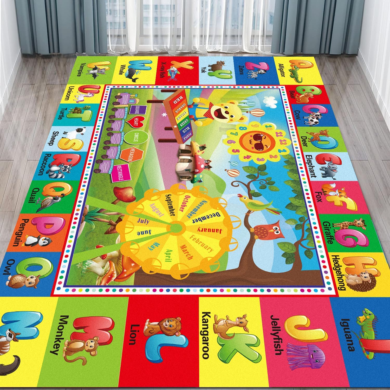 Large Colorful ABC Kids Play R - огляд і ціна Kids Outdoor Play Area