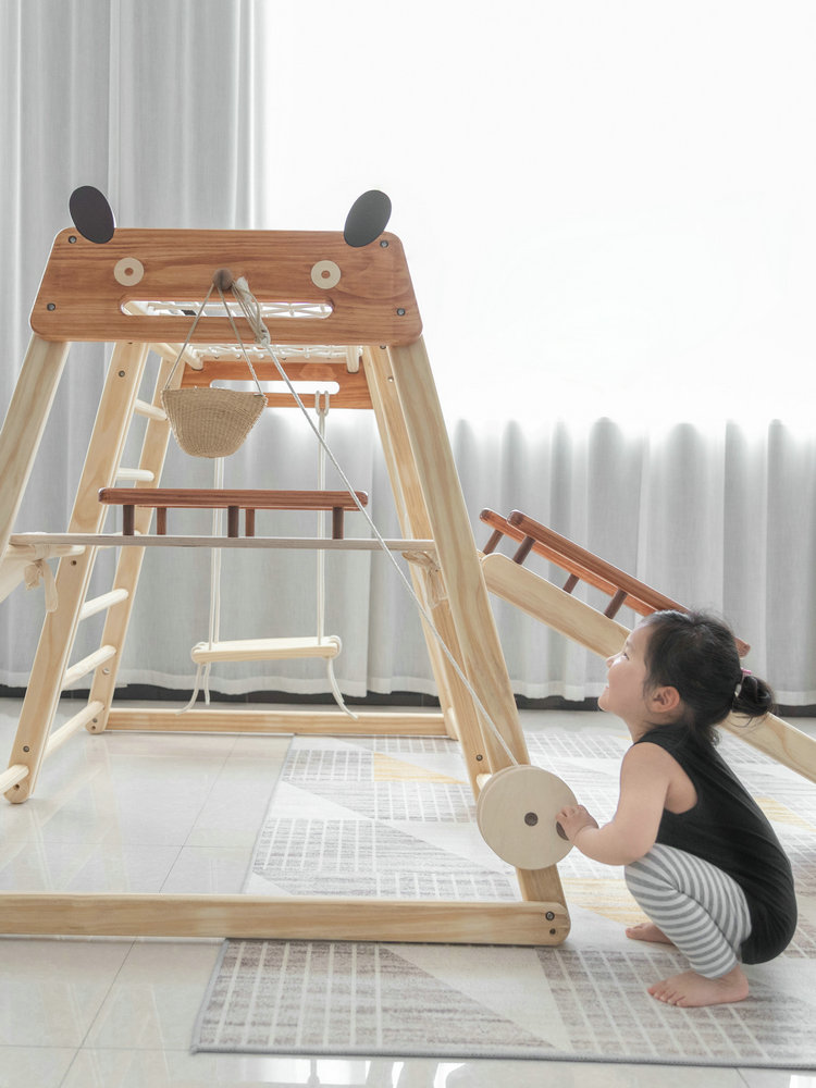 Indoor Wooden Climbing Frame,  - огляд і ціна Kids Outdoor Climbing Frame