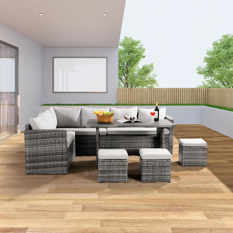 Wumiokio Patio Furniture Set,  - огляд і ціна Kids Outdoor Dining Table