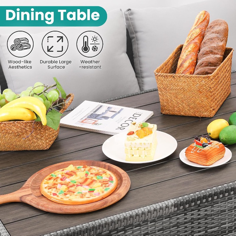 Wumiokio Patio Furniture Set,  - огляд і ціна Kids Outdoor Dining Table