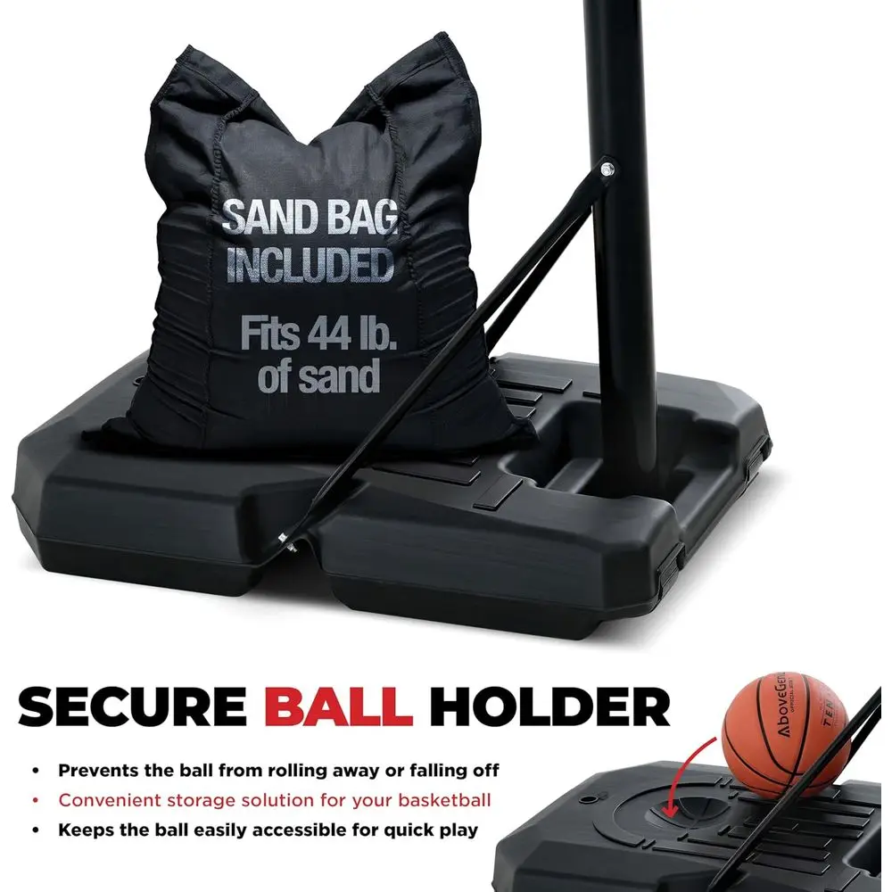 Adjustable 44 Shatterproof Bas - огляд і ціна Kids Outdoor Basketball