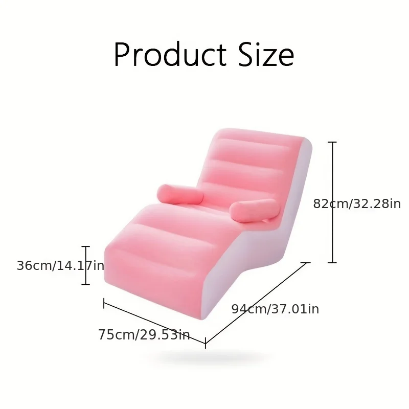 Inflatable Lazy Sofa Flocking  - огляд і ціна Kids Outdoor Lounge